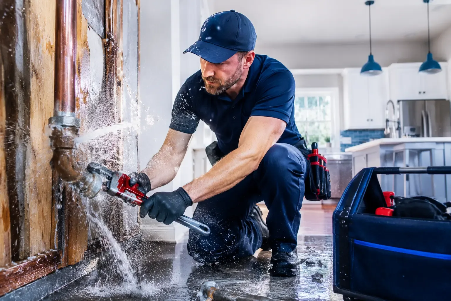 Emergency pipe repair in Wyoming
